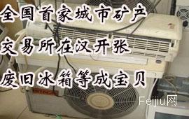 全国首家城市矿产交易所在汉开张 废旧冰箱等成宝贝