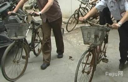 济南天桥警方突袭自行车黑市