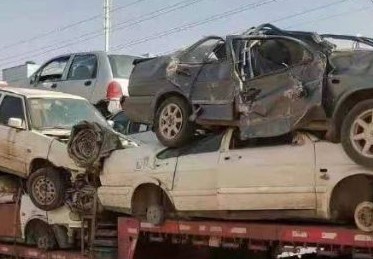 1-8月呼伦贝尔市报废机动车回收情况